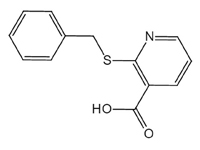 2-芐硫基煙酸