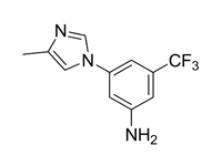 3-(4-甲基-1H-咪唑-1-基)-5-(三氟甲基)苯胺，98%（HPLC)