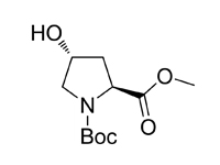 N-（叔丁氧羰基）-反-4-羥基-L-脯氨酸甲酯，95%(GC)